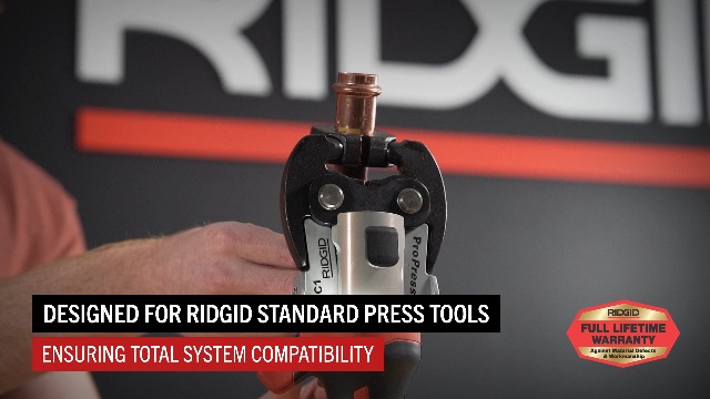 RIDGID 28048 V1/C1 Combo Kit for Compact and Standard Press Tools