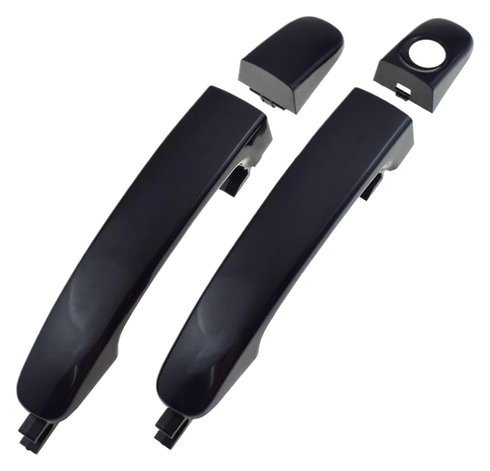 ASDDLLNN Exterior Sliding Door Handle for Ford for Ranger for Everest T6 T7 for Mazda BT50 2012-2020 Car Door Handle Repair Exterior AB3921218A14AC AB3926224A46AA(Front Left and Right)