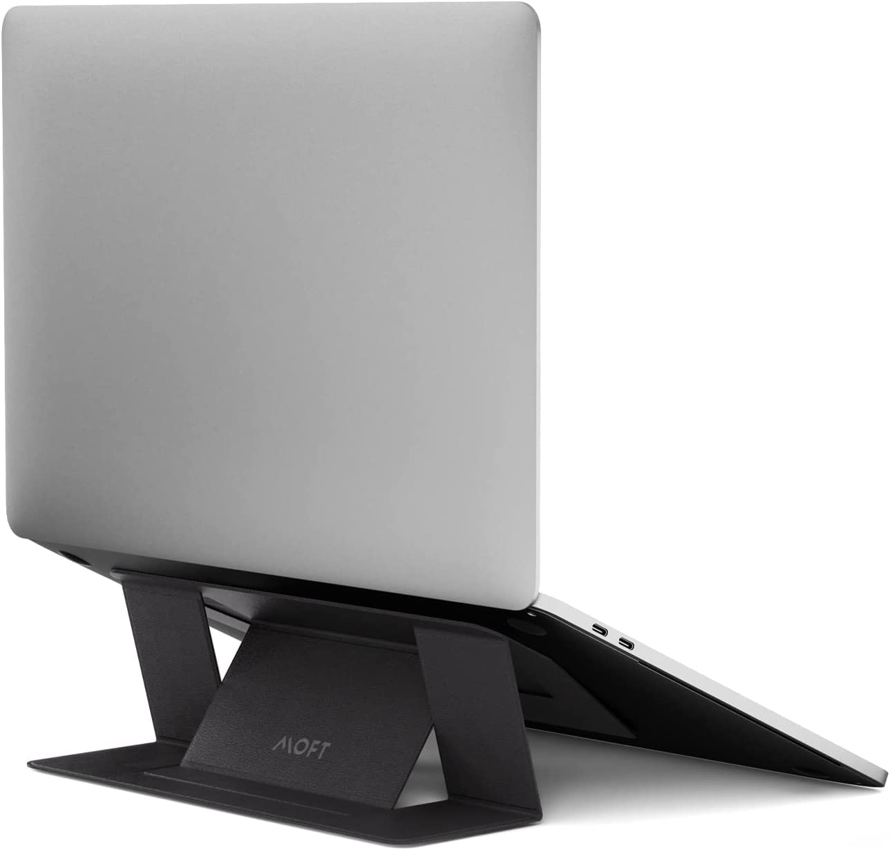 MOFT Laptop Stand for Desk Stick-On Computer Stand with Dual-Angle Ergonomic Laptop Riser Holder for Travel Foldable Portable