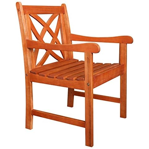 VIFAH Malibu Outdoor Garden Armchair Cover
