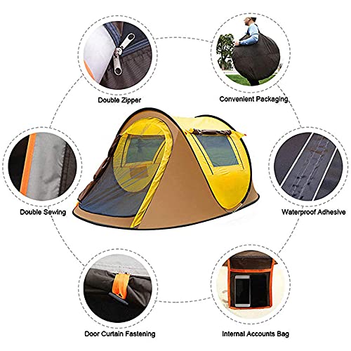 Carpa de playa automática para 2-4 personas impermeable miniatura 2