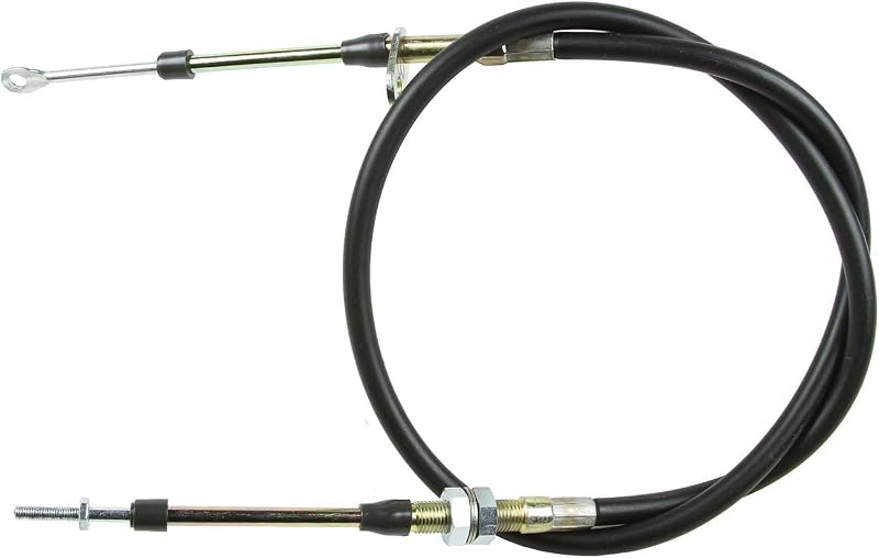 Cabo de câmbio B&M 81832 Super Duty para transmissão – 1,22 m, preto