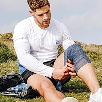 Physicool Ice Wrap Cooling Compression Bandage | Reduces Pain and Swelling Fast | Promotes Healing | No Refrigeration