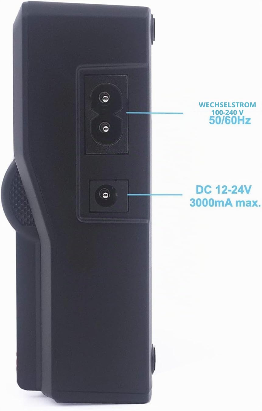 Baxxtar Pro BP-U30 BP-U35 BP-U60 BP-U65 BP-U70 BP-U90 BP-U95 BP-U100 Batterie Ladegerät - LCD DUAL