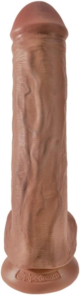 Pipedream Products King Cock with Balls, 13 Inch, Tan