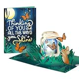 Lovepop Butterfly Jar Thinking of You Card with LED Lights