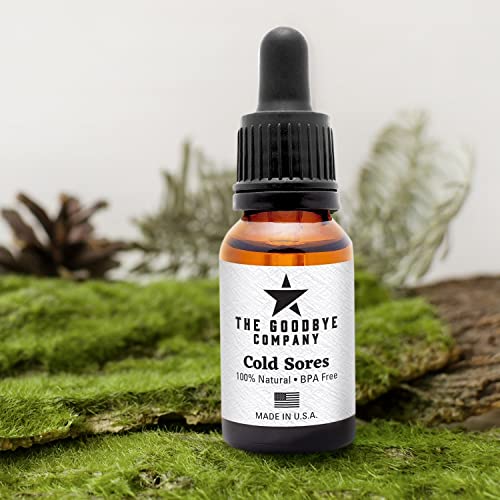 The Goodbye Company Cold Sores Treatment - Omega 9 Oil Infused With Geranium And Lemon Essential Oils (15 Ml) #TOP2