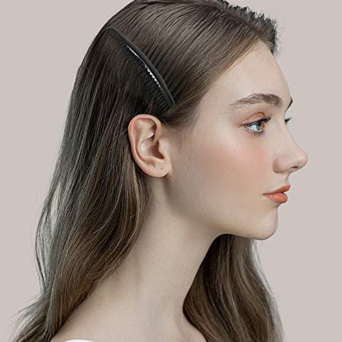 6 Peines French Twist de Plástico Negro miniatura 5