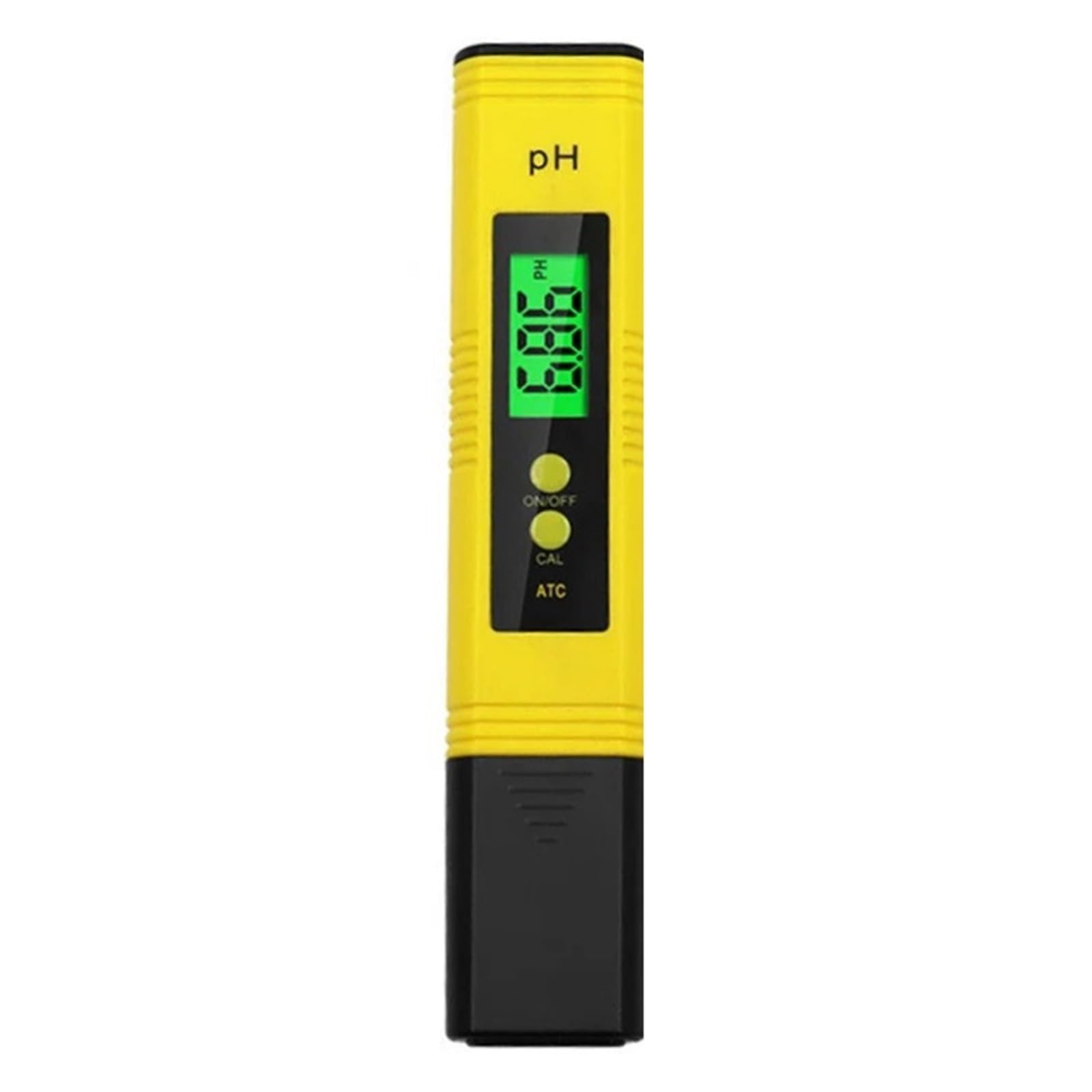 Misuratore PH 0,01 Tester Dela qualità Del'acqua Ad Alta Precisione con Intervallo di Misurazione 0-14 for La Piscina Del'acquario Rilevamento Rapido E Preciso(Yellow)