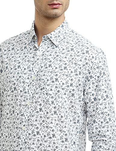 Image of Parx Men's Print Slim Fit Shirt