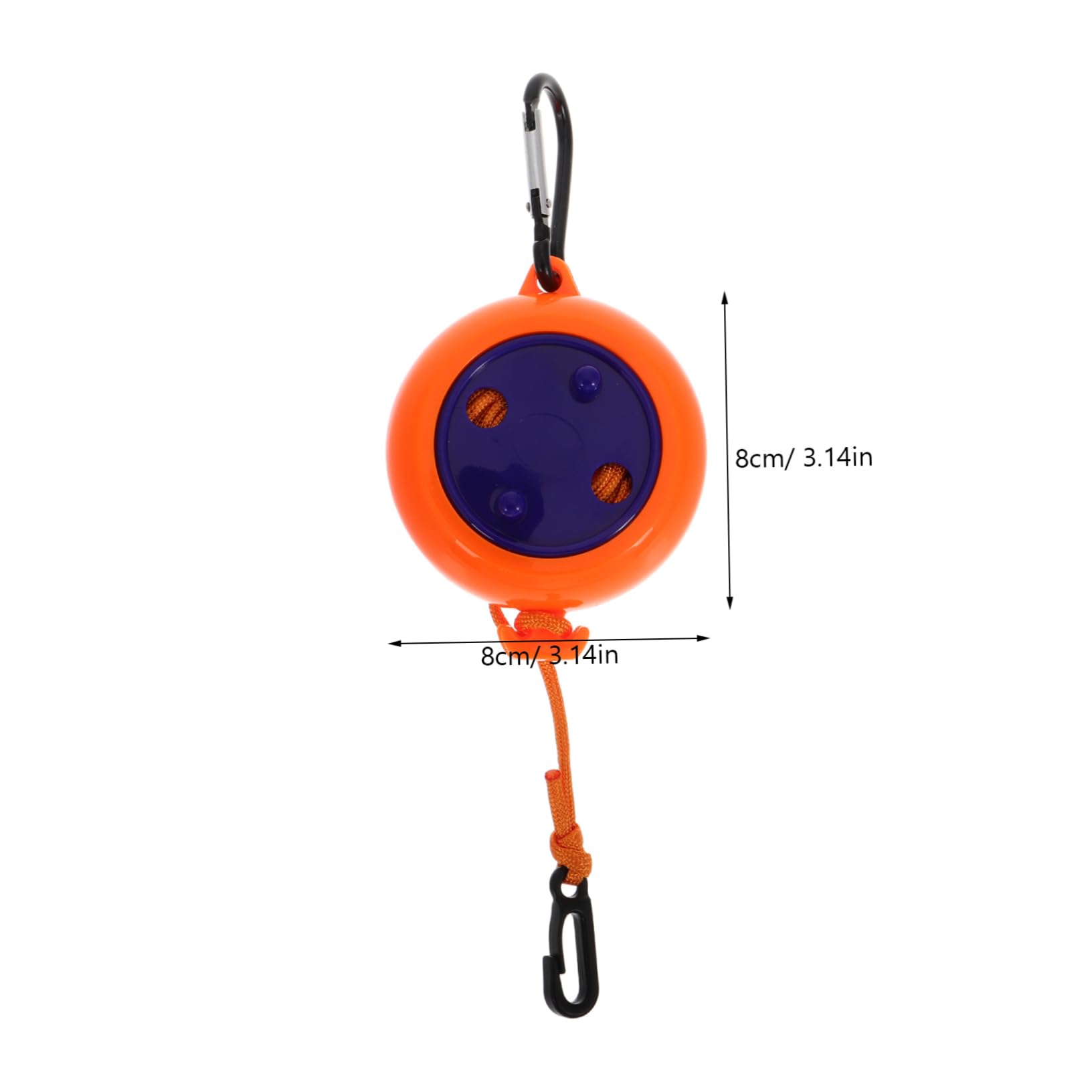 BESTYASH 1 Set Portable Retractable Clothesline Windproof Slip Laundry Line for Outdoor Travel Telescopic Design No Drilling Required for Hotels Business Trips Indoor Use