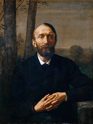 Portrait de Konrad Fiedler affiche impression sur toile salon