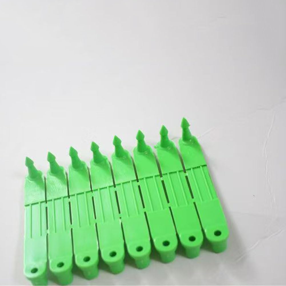 100szt Kolczyk Bydła Numerowany 401-500 Niebieski(7.5cm*0.9cm(2.95in*0.35in),Green 401-500)