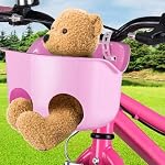 Baby Biking Seat, Kids Bike Basket, Dolls Bikes Seats, Secured Straps Doll Seat, Ovation Child Carrier, Front Mount Kids Seat, Baby Doll Carrier, Front Carriers for Toddler Boys Girls