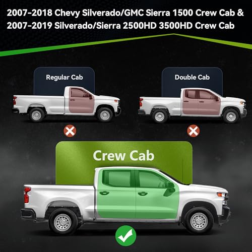 Estribos AUTOSAVER88 para Chevy Silverado/GMC Sierra 1500 miniatura 2