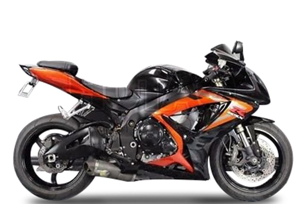Amazon.co.jp: オレンジ色 ブラックーフェアリング、GSX-R750 GSX-R600