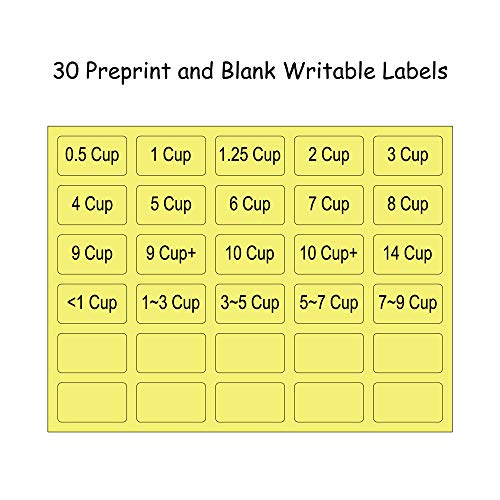 Buy SWOMMOLY Expandable Food Storage Container Lid Organizer, Includes