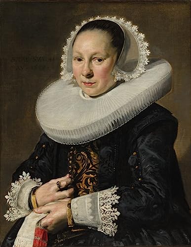 Tableau portrait pour mur vide : décoration chambre Frans Hals 60x90