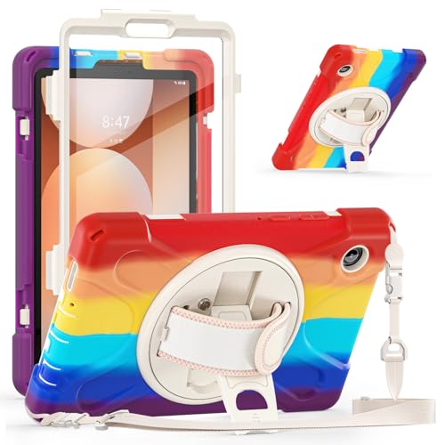 Protection Tab A11 2025 antichoc Samsung avec bandoulière et poignée pour toute la famille