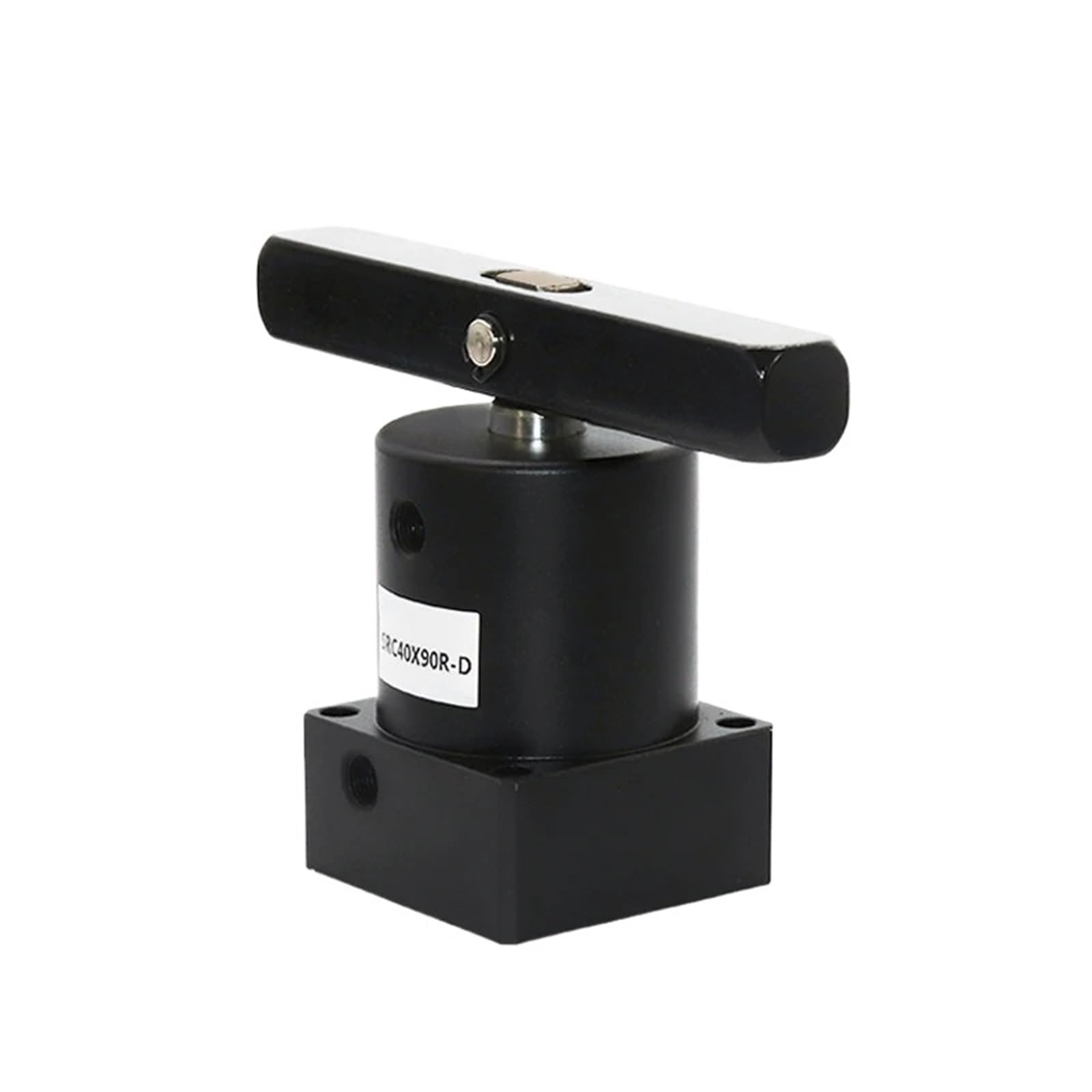 ZXAOMMBEA SRC Pneumatic Rotary Clamping Air Cylinder SRC25 SRC32SRC40 SRC50 SRC63-D Degree Swing(Src32-90r-d)