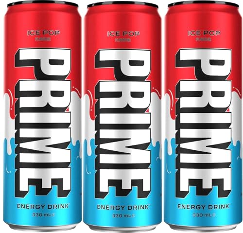 Image of Prime Ice Pop Flavour Energy Drink, 11.16 oz ℮ 330 ml