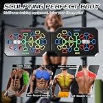 Push Up Board,Portable Pushup Board for Men,Foldable Push Up Bar - Image 2