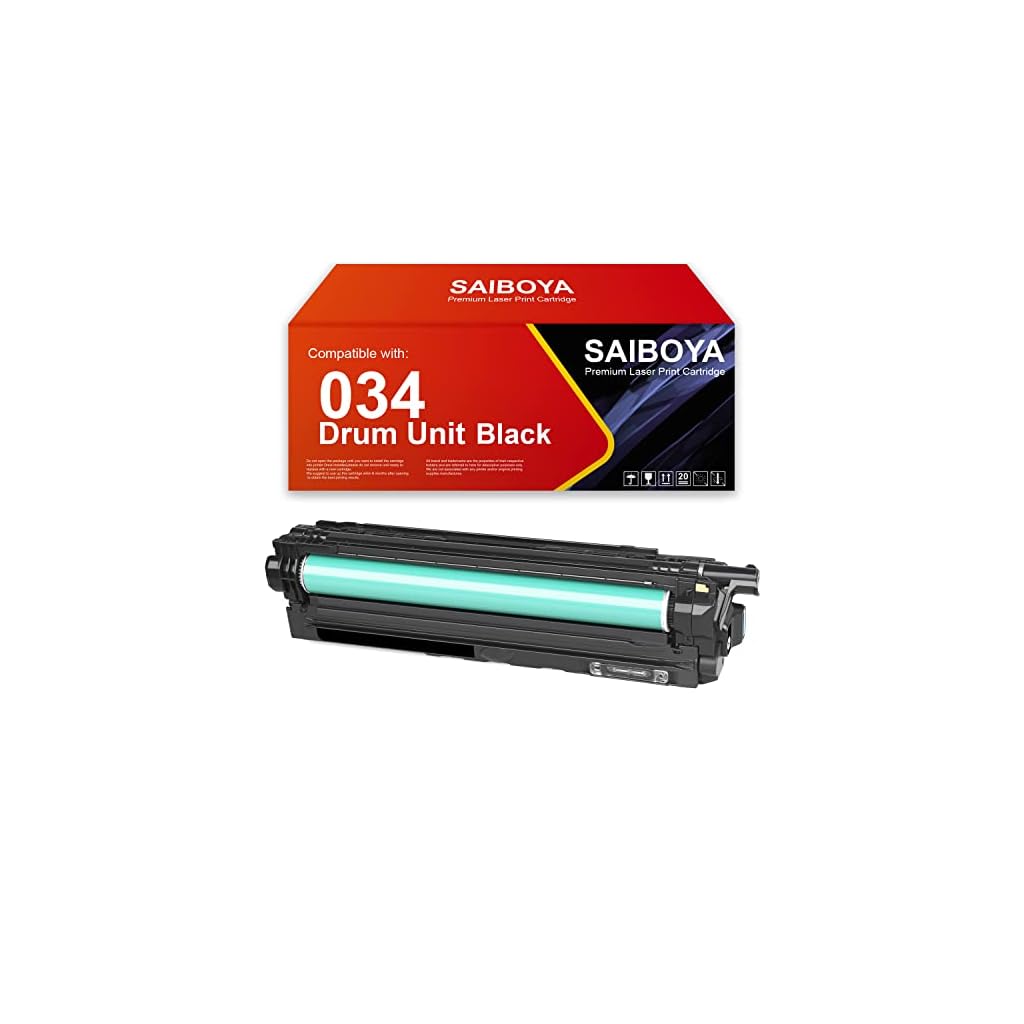 SAIBOYA-Remanufactured-1PK-034-Black-Drum-Unit-Replacement-for-Canon-CRG-034-Drum-Unit-for-Canon-imageCLASS-MF810cdn-imageCLASS-MF820cdn-Printers