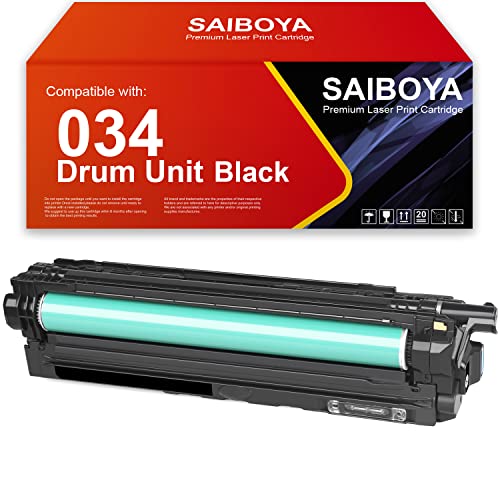 SAIBOYA-Remanufactured-1PK-034-Black-Drum-Unit-Replacement-for-Canon-CRG-034-Drum-Unit-for-Canon-imageCLASS-MF810cdn-imageCLASS-MF820cdn-Printers