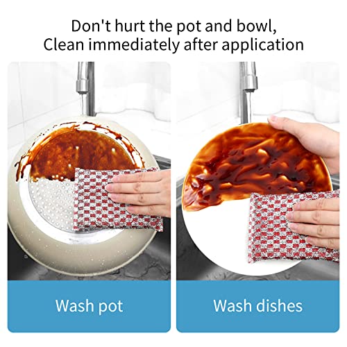 Gueicn Perfect Dish Sponges For Kitchen - Multipurpose Non-Scratch Sponge With Heavy Duty Scouring Power - Soft And Quick Cleaning Scrubber For Pans,Oven And Hard Stains (5Pcs) #TOP2
