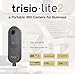 Trisio Lite 2 VR - 8K Virtual Tour NodeRotate 360° Camera + Manufacturer Supplied Carrying Case, Quick Plug-in, USB Cable, Seller Supplied Lightweight 60” Tripod, Microfiber Cloth & More (8pc Bundle)