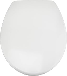 Amazon Basics O-shaped Heavy-Duty Soft-Close and Quick-Release Urea Toilet Seat