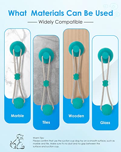 Unise Dog Toys, Dog Chew Toys With Suction Cup, Dog Toys For Aggressive Chewers, Dog Rope Toys Tug Of War, Puppy Chew Toys For Teething, Indestructible Dog Toys, Dog Toys For Large Medium Small Dogs #TOP5