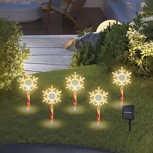 Lampes à Piquets LED Étanches au fini soigné pour illuminer vos réceptions d'hiver - 7