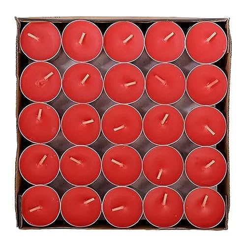 Image of Paraffin Wax Candles Smokeless & Long Lasting Perfect for Decoration of Diwali, Christmas, Dinner, Wedding Parties, Church, Spa, Restaurant(White, Set of 50 - Burn Time 2 Hr)