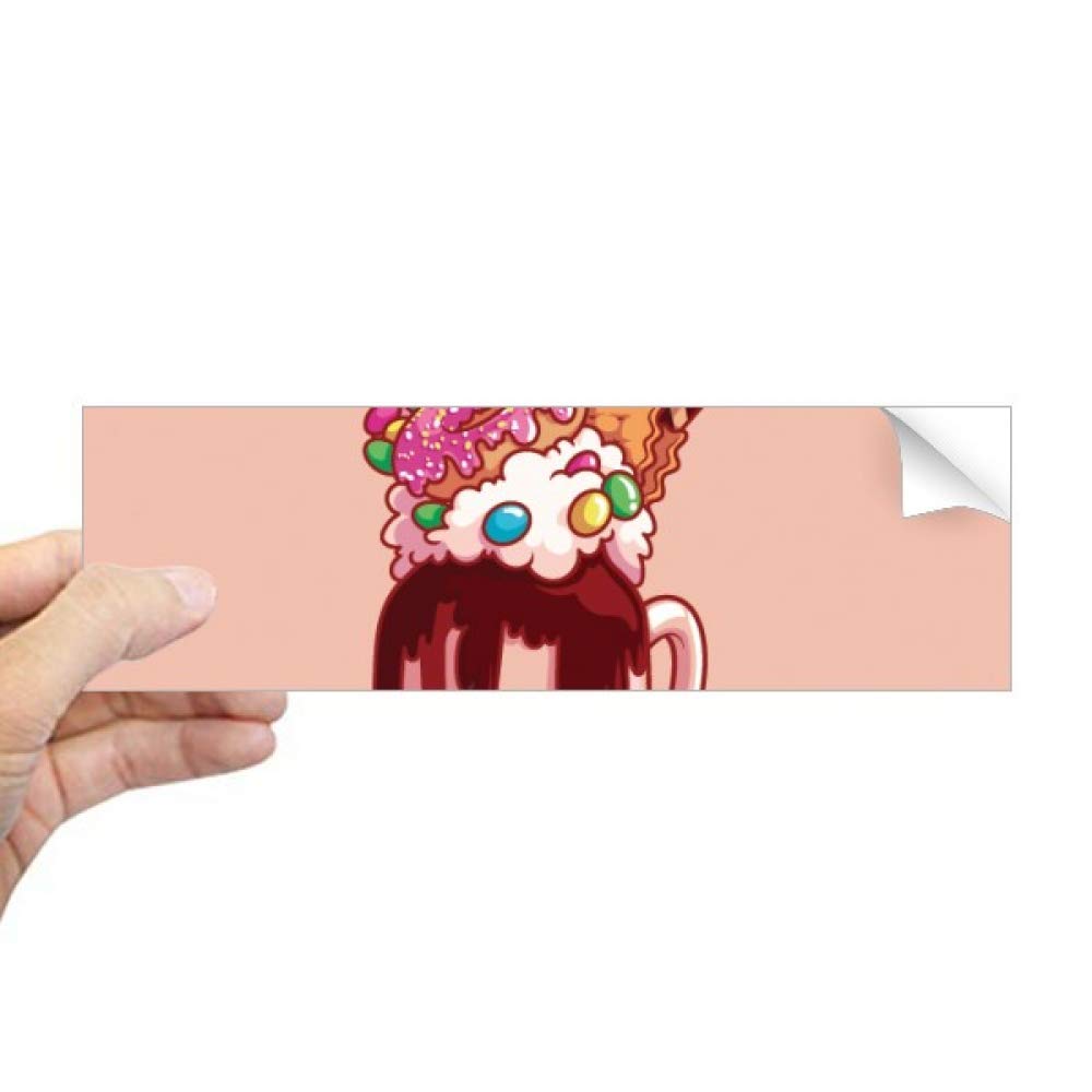 Sticker pour fenêtre et vitrine pour masquer le vis-à-vis avec un motif donut