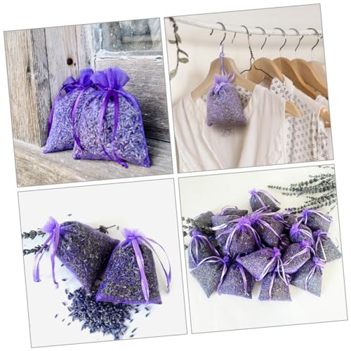 10 bolsas de sachets aromáticos de lavanda miniatura 7