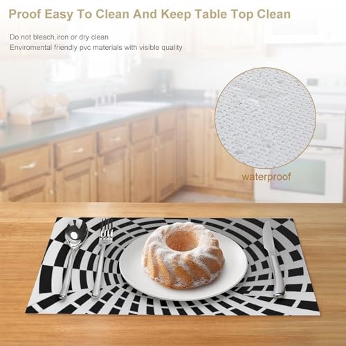 Sets de table 45 x 30 cm durables au design élégant pour recevoir vos invités - 5
