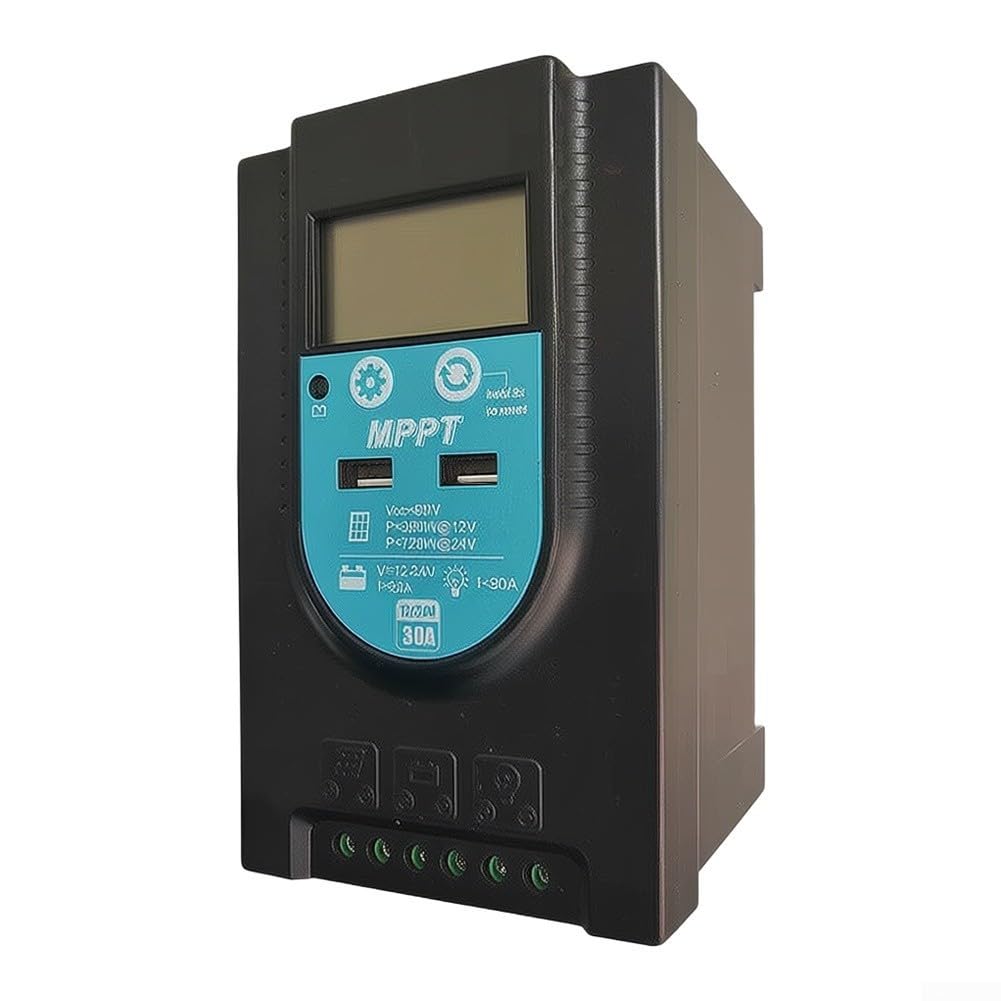 30A für Solar Controller MPPT 12V 24V mit Lüfter 30A für Solar