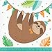Creative Converting Sloth Party Beverage Napkins, 16 ct, Multicolor, 5