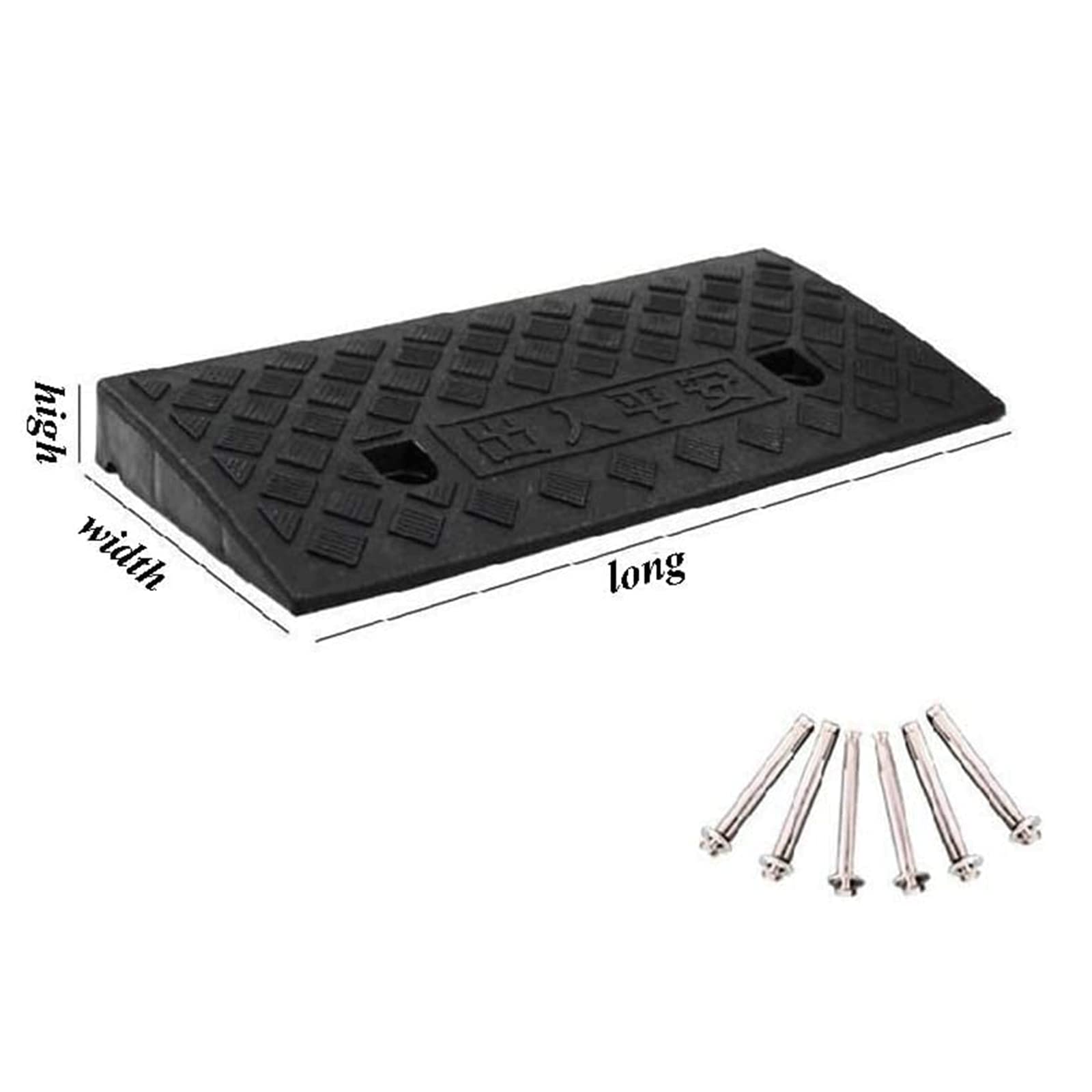 Rubberen hellingen Zware Rolstoel Auto Kerb Deur Drempel Motorfiets Rubberen hellingen Zware Rolstoel Auto Kerb Deur Drempel Motorfiets
