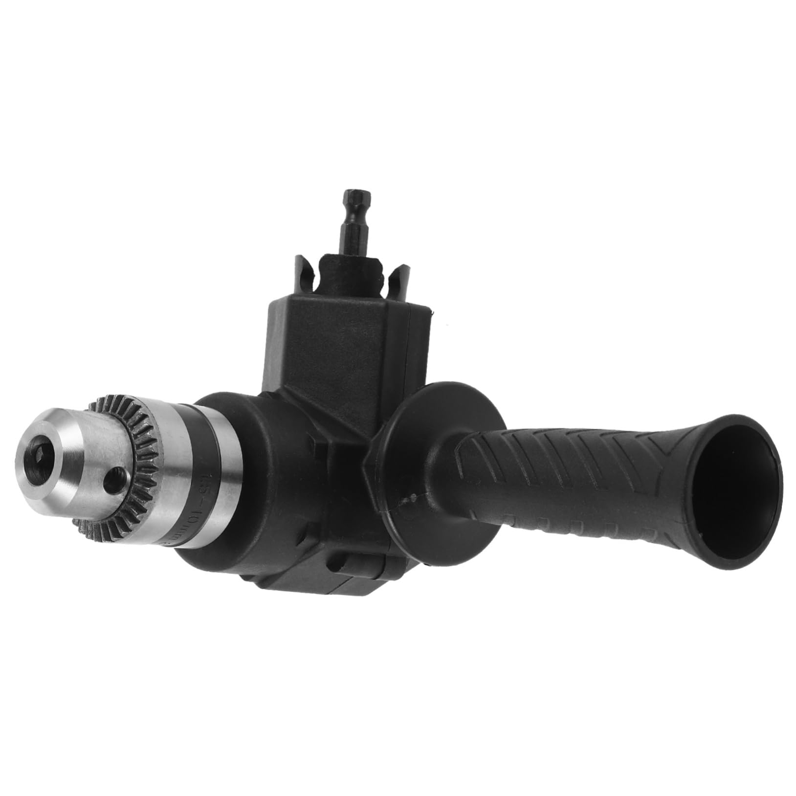 Lurrose 2 Pezzi Avvitatore Elettrico Punte Da Trapano Per Avvitatore a Percussione Esercitazioni Adattatore Per Trapano Ad Angolo Retto Punte Da Trapano a Percussione Angolato Abs Nero