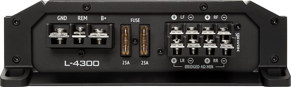 Lightning Audio L-4300 600 Watt 4-Channel Amplifier : Amazon.in