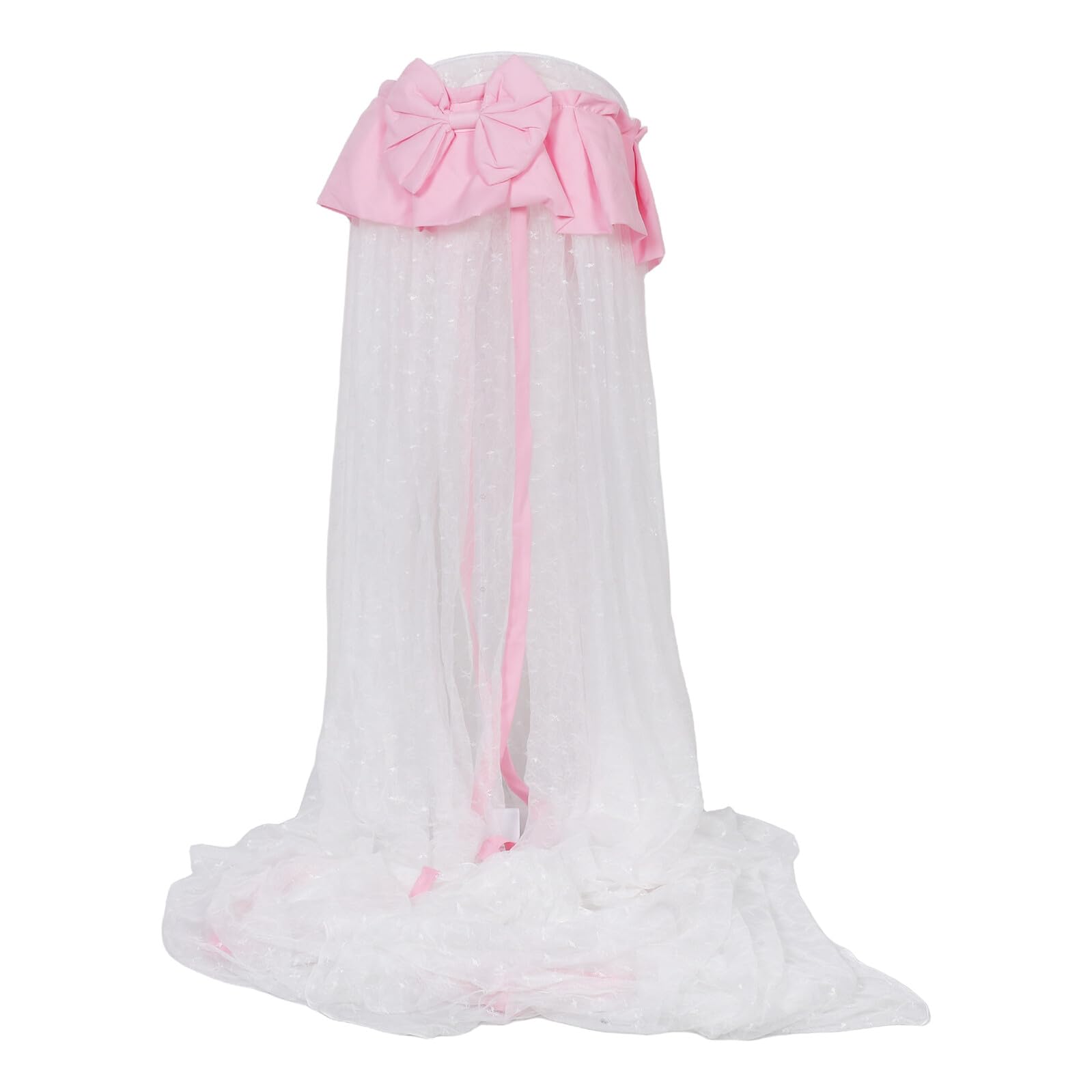 Moustiquaire de lit bébé rose FRCOLOR pour protéger le sommeil des enfants