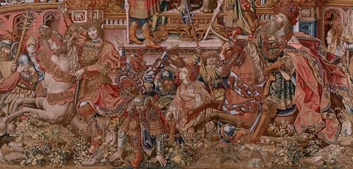 Tableau d'art abstrait Bernard Van Orley pour sublimer un grand mur de salon vide