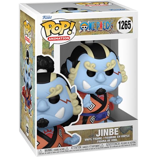 Funko POP! Animation: One Piece, Jimbei, Jinbe, 1/6 Odds for Rare Chase Variant, Collectable Vinyl Figure, Gift Idea - Image 3