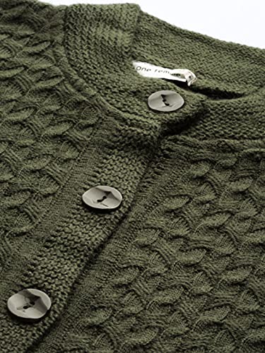 Image of One femme Women's Woollen Solid Color Coat