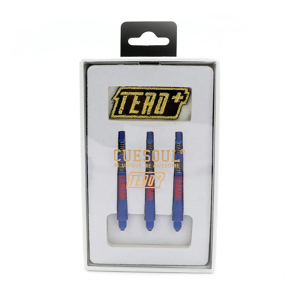 CUESOULTERO Plus Double Direction Telescopic and Rotating Dart Flights System-AK7P Dart Shaft