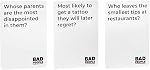 Bad People Jeu de fête + Après l'obscurité Set – Jeu de cartes pour adultes hilarants pour les amis & Soirée de jeu , Conversation drôle & Jeu de plateau de brise-glace pour les fêtes, prégames, rassemblements sociaux & Idées-cadeaux amusantes