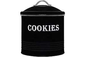 Blue Donuts Vintage Cookie Jar: Timeless Countertop Cookie Storage