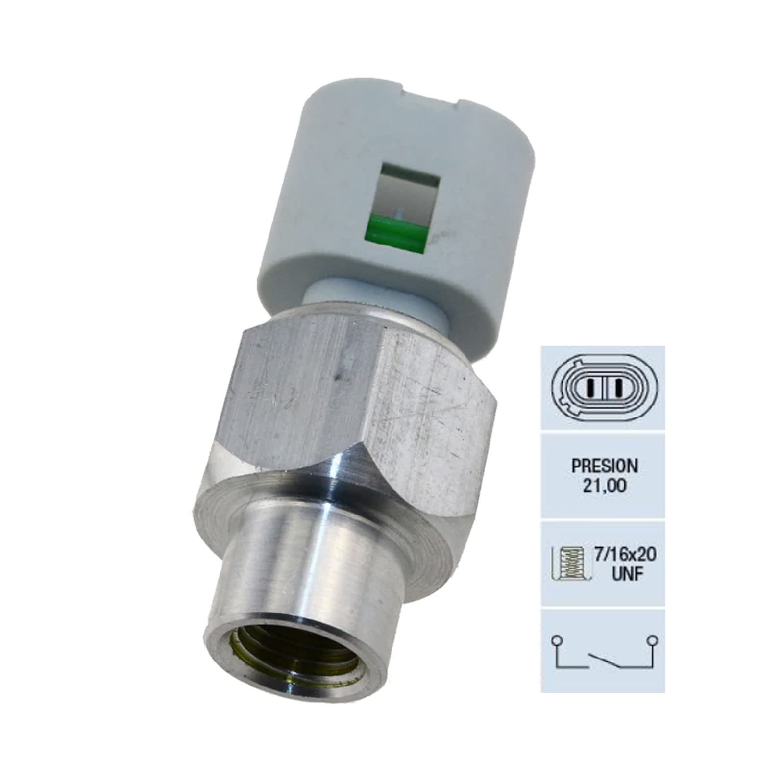 Capteur de Pression Huile de Direction Assistée compatible pour DOKKER DUSTER LODGY SANDERO SOLENZA 206 CLIO II ESPACE III IV LAGUNA II III MEGANE II - 401510 497610324R
